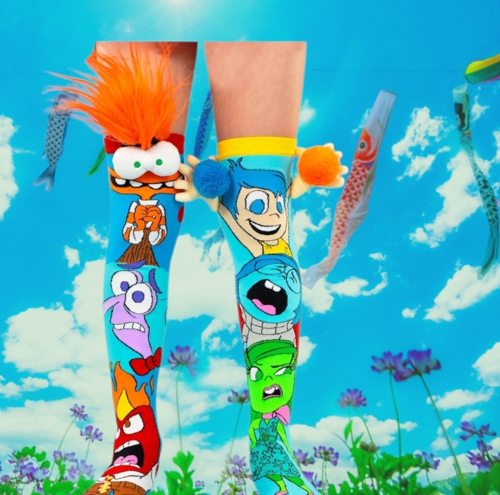Colorful Character Knee-High Socks - Picture 5 of 5